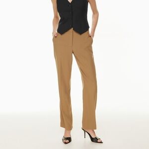 Babaton Command Pant – Size 8, Gold Camel